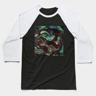 Dark Marble Baseball T-Shirt